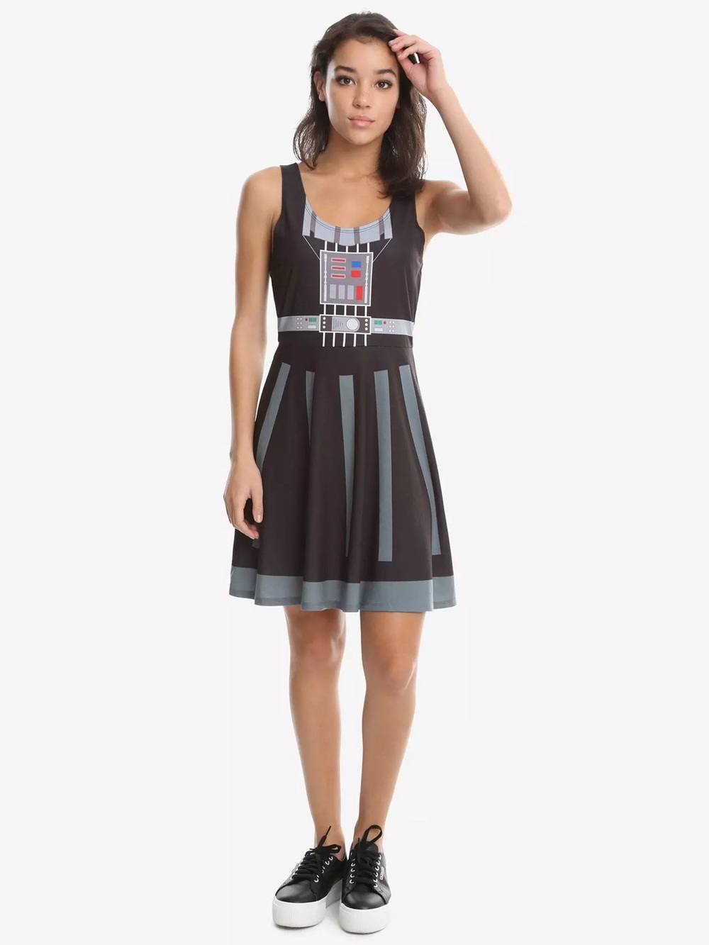 Her Universe Star Wars Darth Vader Cosplay Tank Dress